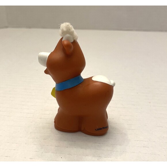 Fisher Price Little People Touch & Feel Fuzzy Hair Farm Animal Sheep Cow Figures - Picture 4 of 9